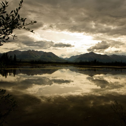 Impressions of Alaska by code poet Ipad wallpaper