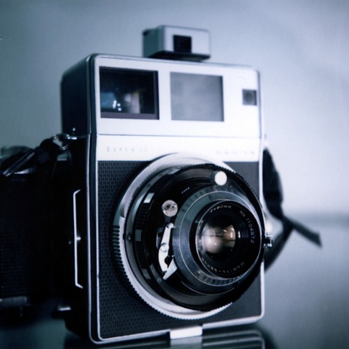 Mamiya Super 23 polaroid tribute by dsevilla Ipad wallpaper