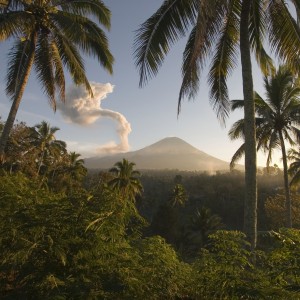 jeff werner - java indonesia tropical volcano ipad wallpaper