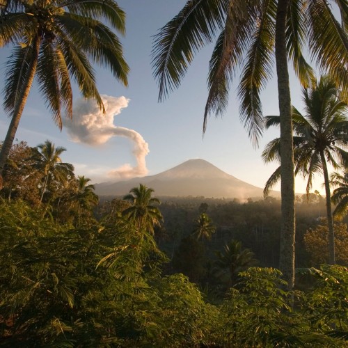 Java Volcano by Jeff Werner Ipad wallpaper