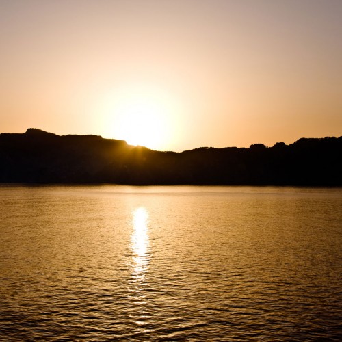 Cruise Sunset by Jorge Quinteros Ipad wallpaper