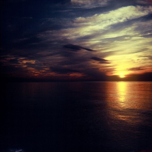 Sunset over Chicago by kevin dooley Ipad wallpaper