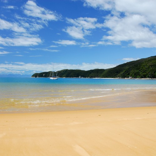 Unreal colours of Abel Tasman by Piotr Zurek Ipad wallpaper
