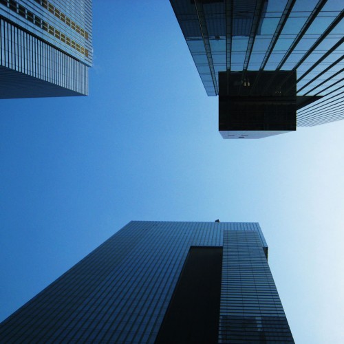 Seoul Skyscrapers by swisscan Ipad wallpaper