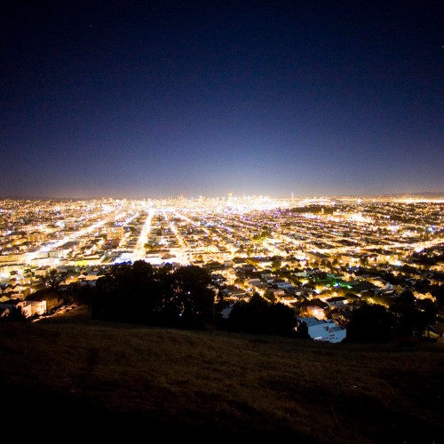 San Francisco night by Thomas Hawk Ipad wallpaper