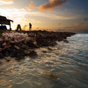 totallysweetphotos - aruba beach sunset ipad wallpaper